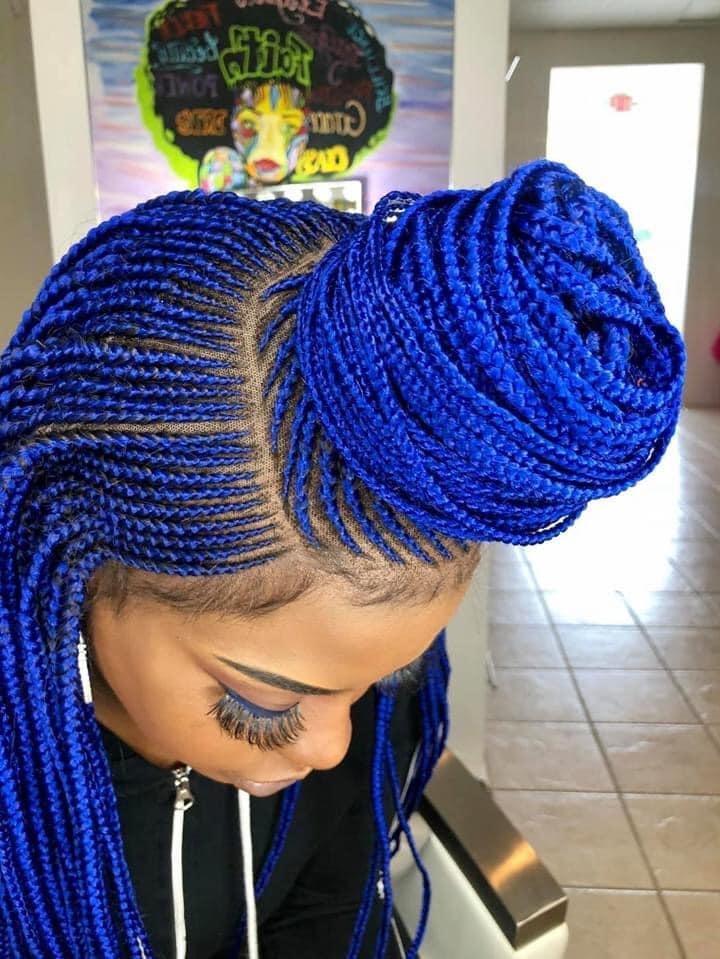🥶Top Knot Braid Wig🥶 comes in black also | Inner Faith Hair Company